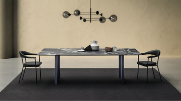 MANHATTAN MY GLASS - Rectangular tempered glass table top by Devina Nais - view 3